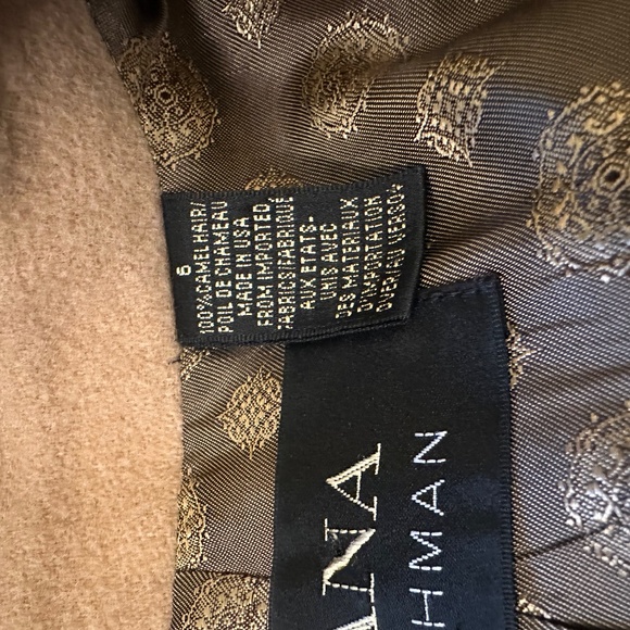 Vintage Dana Buchman camelhair Jacket - Picture 5 of 6